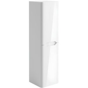 Scudo Ella Gloss White Tall Boy Unit