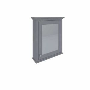 RAK Washington Grey Mirrored Cabinet Single Door